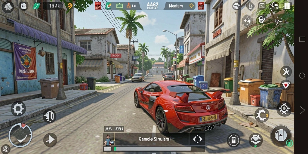 Gameplay seru dan menarik dalam simulasi AA62.