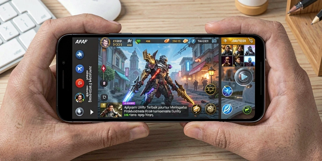 Screenshot utama AFAF menampilkan antarmuka aplikasi Utility yang intuitif.