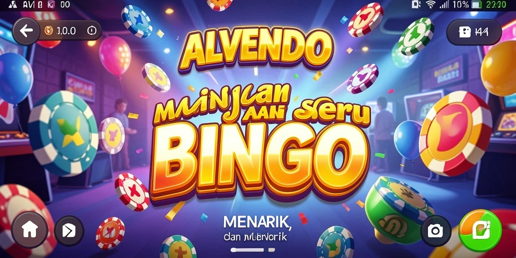 Screenshot gameplay Bingo di ALVENDO yang seru dan interaktif.