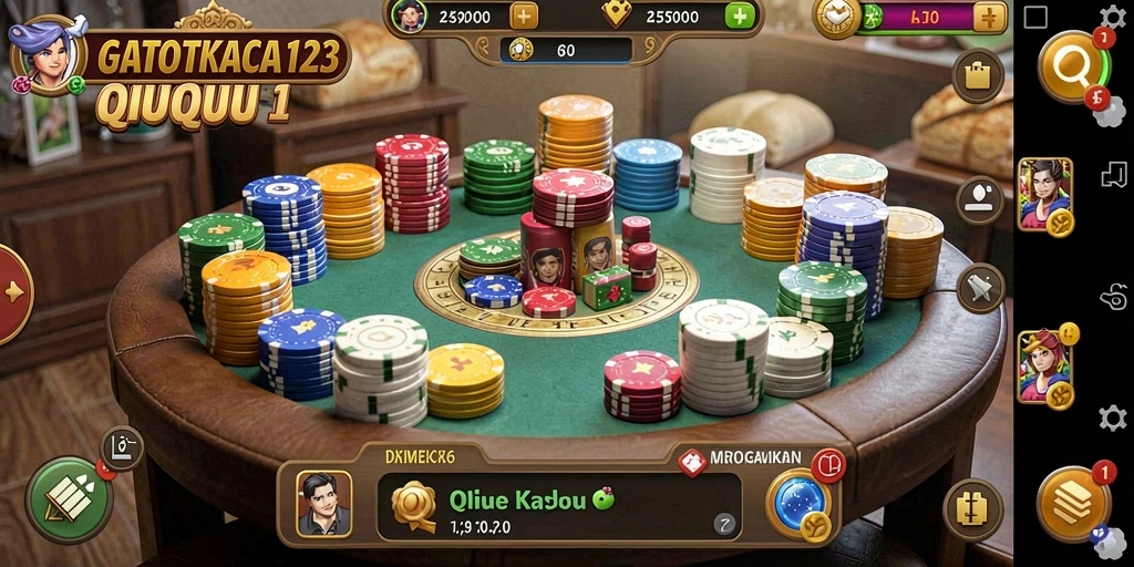 Tampilan gameplay GATOTKACA123 yang seru dan interaktif.