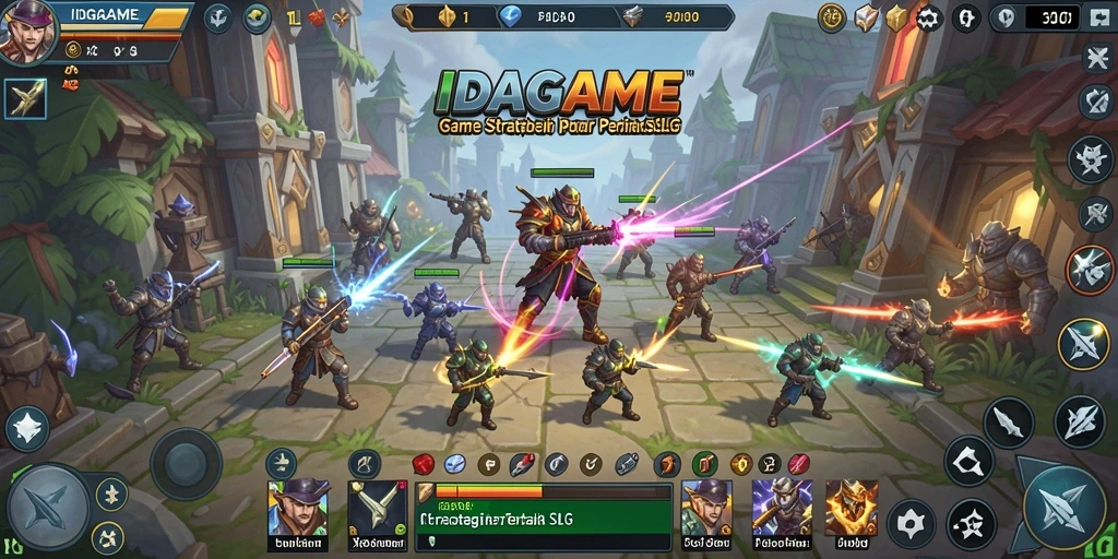 Gameplay intens dan strategi dalam IDAGAME.