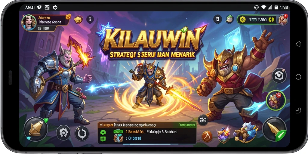 Tampilan gameplay KILAUWIN yang seru dan mendebarkan.