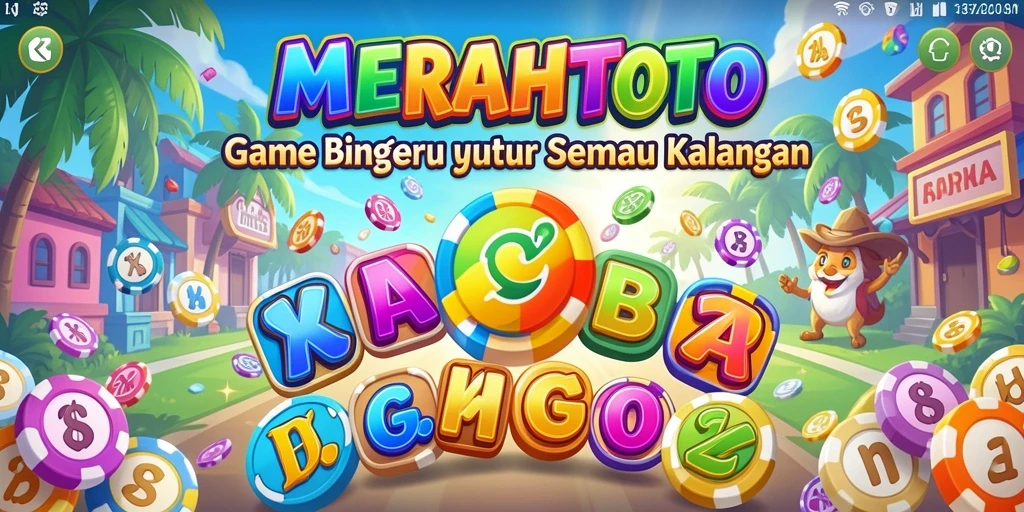 Tangkapan layar MERAHTOTO menampilkan suasana permainan Bingo yang seru dan interaktif.