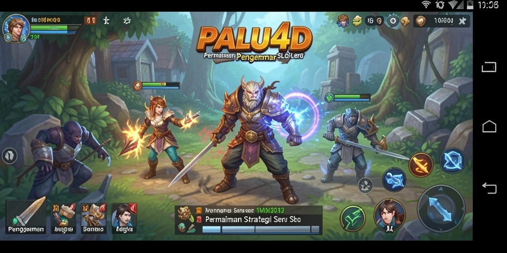 Tangkapan layar gameplay seru di dunia strategi PALU4D.