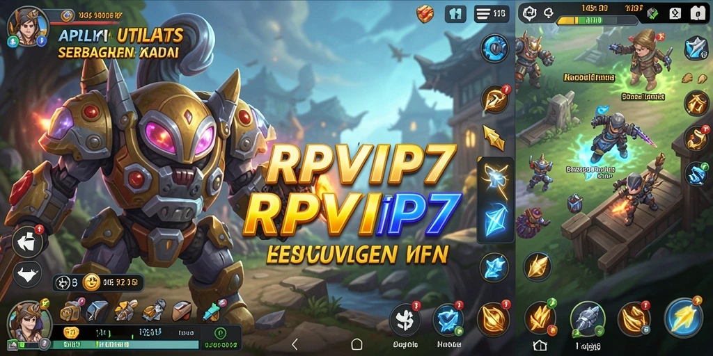 Tampilan antarmuka RPVIP7 yang intuitif dan fungsional.