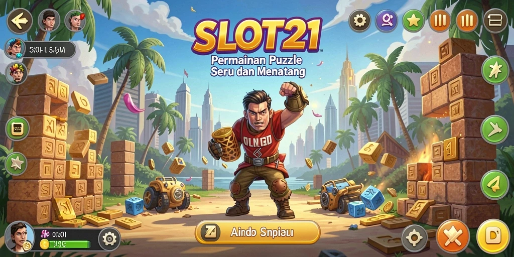 Tampilan gameplay SLOT21 yang menantang dan menarik.